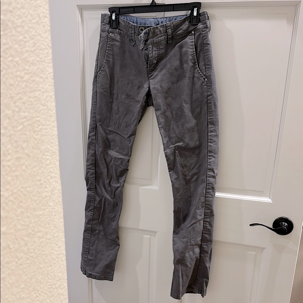 Horny Toad women’s Gray Casual Pants size 2 GUC organic cotton